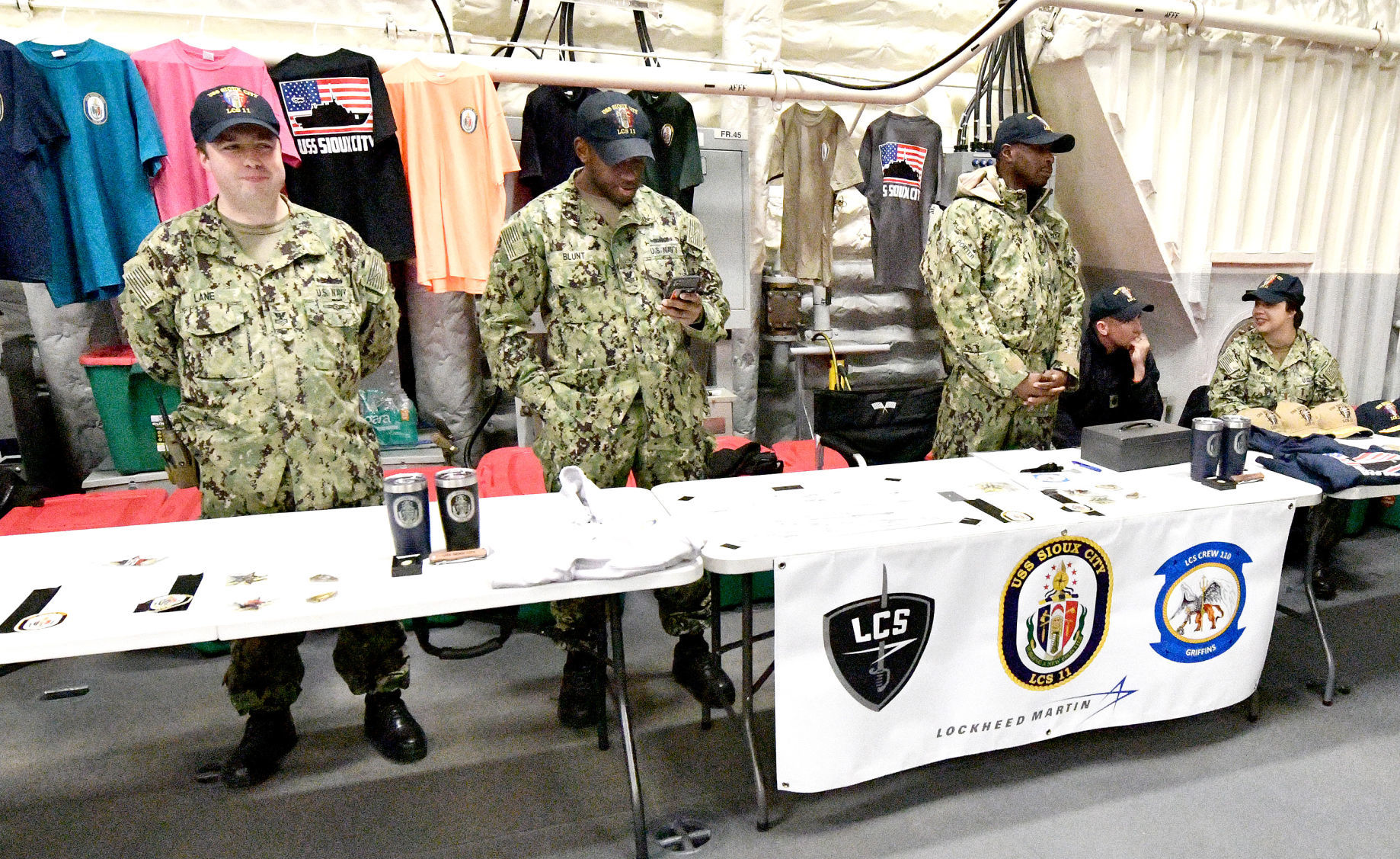 USS Sioux City commissioning tour
